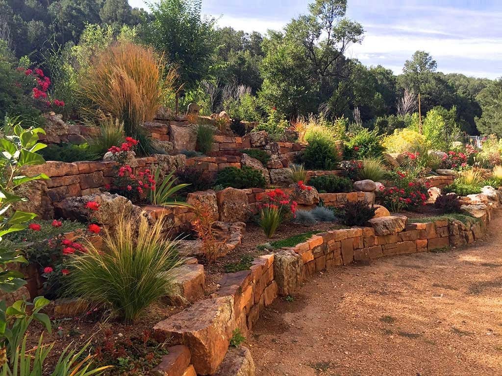 Landscape Installation in Santa Fe - McCumber Fine Gardens