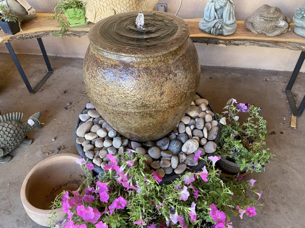 Jar Fountain McCumber Fine Gardens