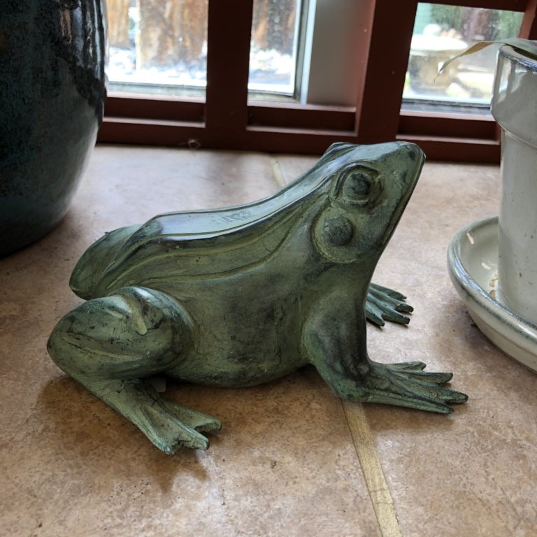 Jumping Frog Fountain McCumber Fine Gardens