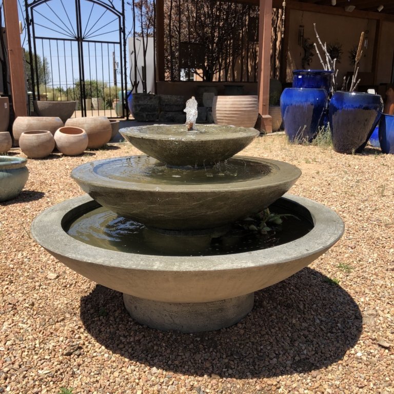 Campania Cascade Fountain McCumber Fine Gardens