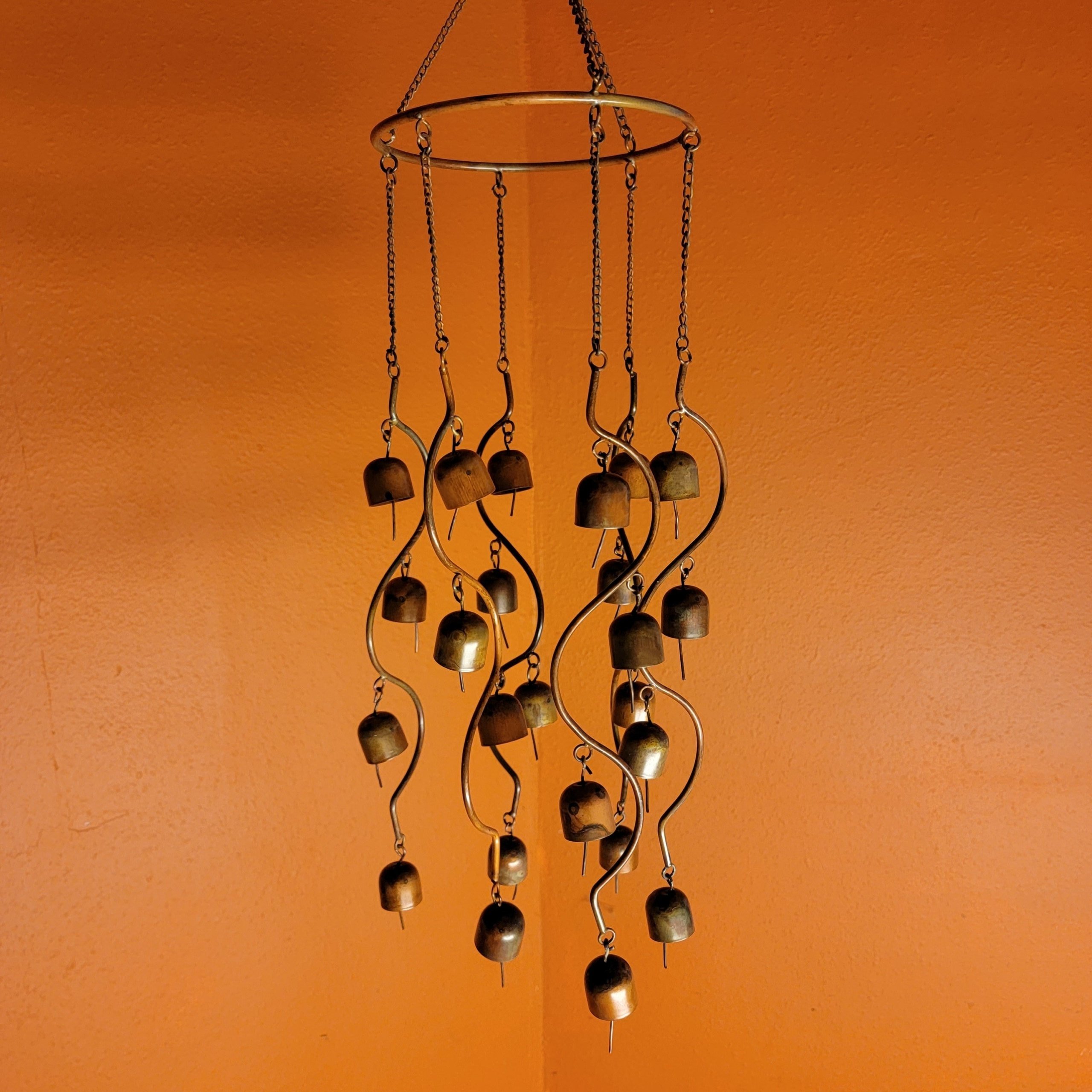 Flamed Bells Wind Chime McCumber Fine Gardens