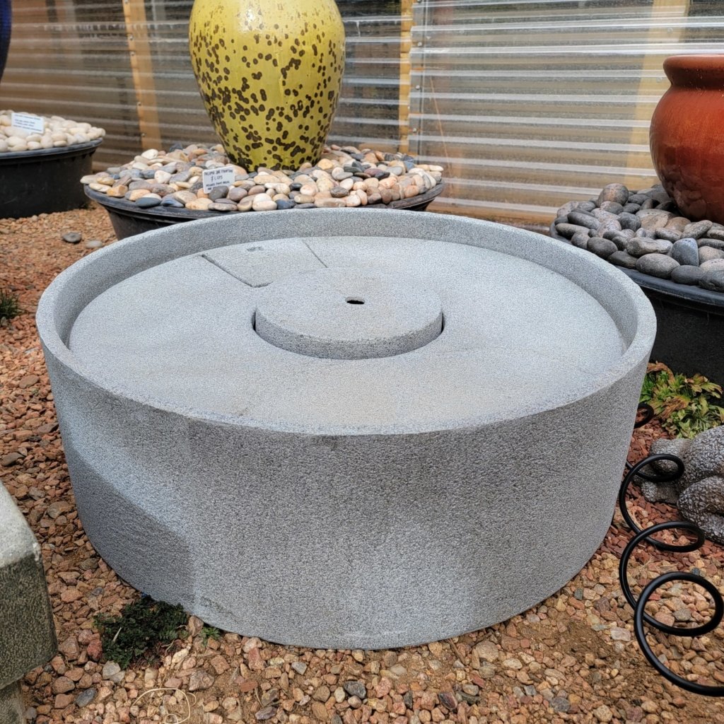 Fiberglass Fountain Basin - McCumber Fine Gardens