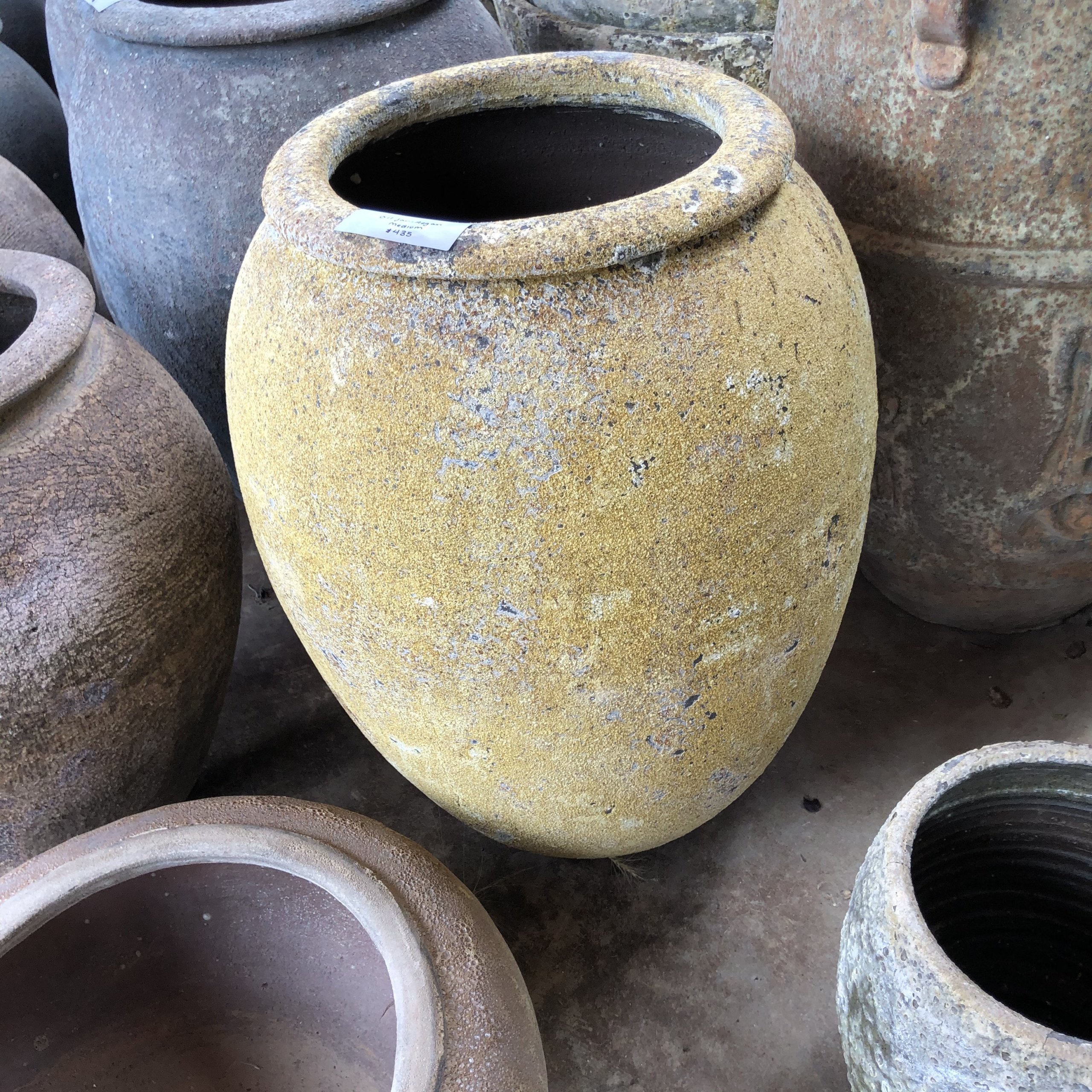 Italian Oil Jar – Terra Cotta